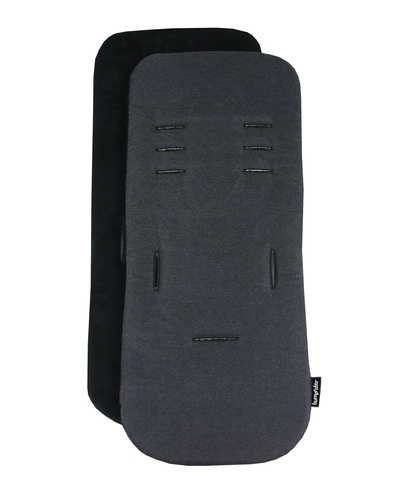 מזרן וריפודית דו-צדדי לעגלה או טיולון במילוי ויסקו רך במיוחד 