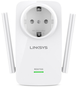 מגדיל טווח Linksys 802.11ac Amplify Dual Band AC1200 Max Wi-Fi Range Extender RE6700