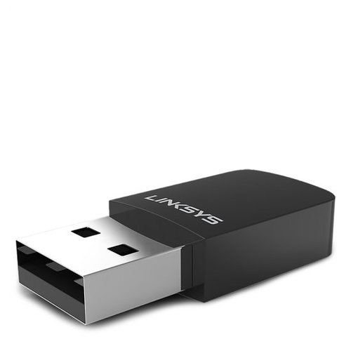 מתאם רשת אלחוטי LinkSyS WUSB6100M Dual Band AC600 USB