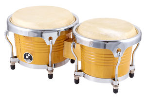 בונגוס SONOR 7" & 8" Bongo Natural High Gloss Hevea Wood