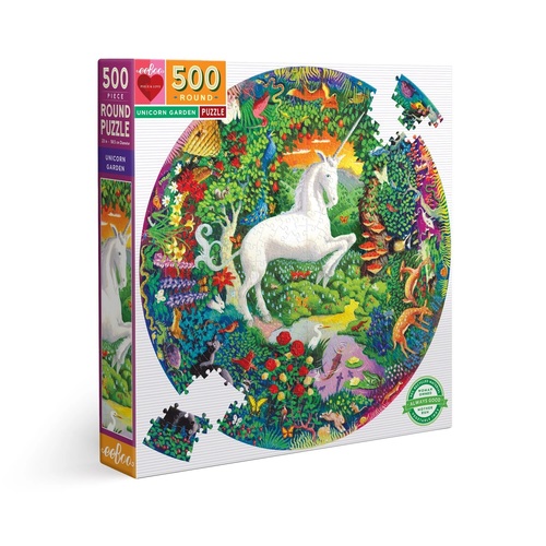 פאזל 500 חלקים - Unicorn Garden
