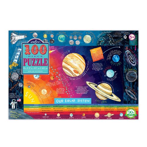 EEBOO פאזל 100 חלקים - Solar System
