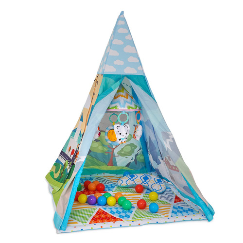 אוהל פעילות עם 20 כדורים - Baby Playing Tant & 20 pcs balls