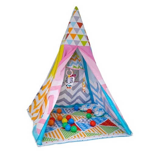 אוהל פעילות עם 20 כדורים - Baby Playing Tant & 20 pcs balls