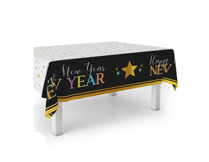 מפת שולחן Happy New Year דגם סופרים לאחור