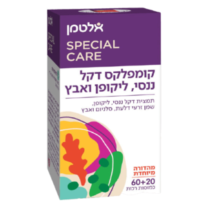 אלטמן קומפלקס דקל ננסי ליקופן ואבץ (לשעבר פרוסטמד) | מכיל 80 כמוסות |