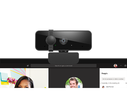 מצלמת רשת Lenovo Essential FHD Webcam במלאי