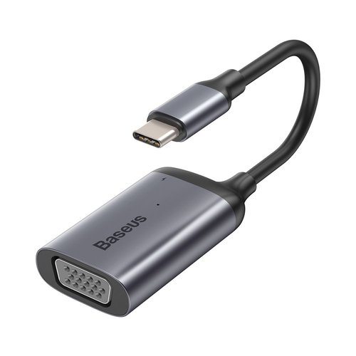 מתאם Baseus Enjoyment Series Type-C to VGA+PD HUB Convertor CAHUB-O0G