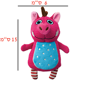 צעצוע לכלב בובת קונג וופז חזיר יבלות קטן Kong whoopz