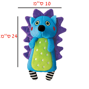 צעצוע לכלב בובת קונג וופז קיפוד בינוני Kong whoopz