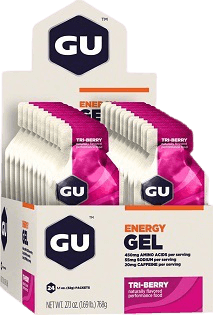 ג'ל אנרגיה GU בטעם פירות יער | מכיל 24 יח' | ENERGY GEL GU 