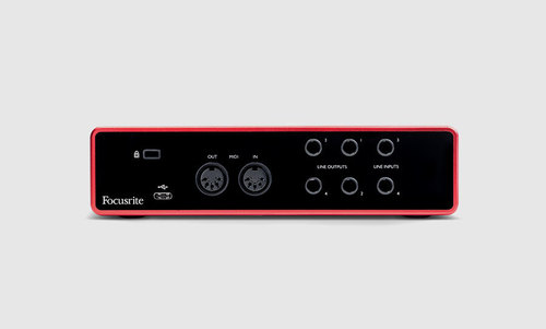 כרטיס קול מקצועי - FOCUSRITE SCARLETT 4I4 4G