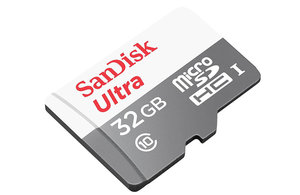 כרטיס זיכרון מיקרו 32G אולטרה SANDISK/ מהירות 100