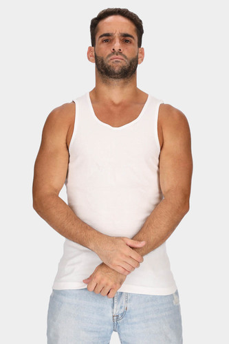 גופיית ריב לגבר חלק