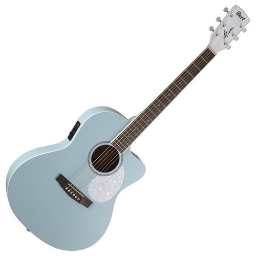 גיטרה אקוסטית מוגברת בצבע תכלת Cort JADE-CLASSIC-SKOP 