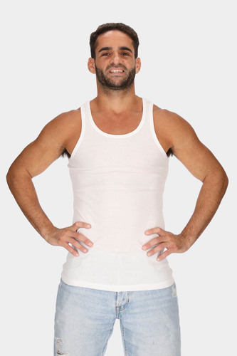 גופייה ריב לגבר פסים 