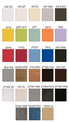 ארון אמבטיה עומד סט בריסל 55 ס