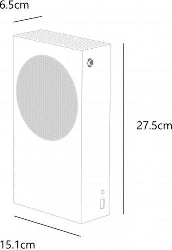 קונסולת Microsoft Xbox Series S בנפח 512GB NVME SSD מהדורה דיגיטלית