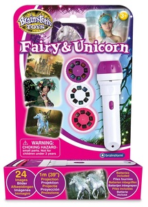 ערכת פנס מקרן לציור - 6 תמונות פיות וחדי קרן