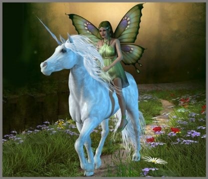 ערכת פנס מקרן לציור - 6 תמונות פיות וחדי קרן