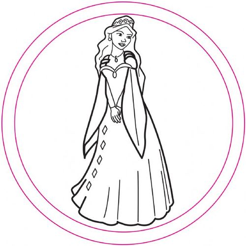 ערכת פנס מקרן לציור - 6 תמונות פיות וחדי קרן