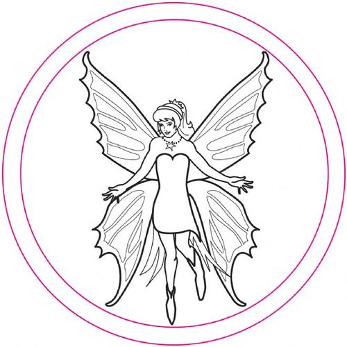 ערכת פנס מקרן לציור - 6 תמונות פיות וחדי קרן