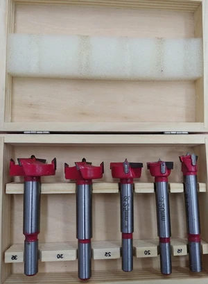 סט 5 מקדחים לרוטר ציר עץ ׁ(פקק) BIT SET