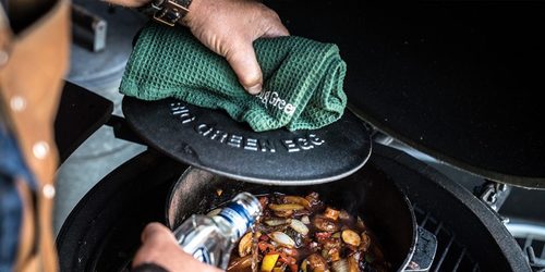 סט 3 מגבות איכותיות Big Green Egg