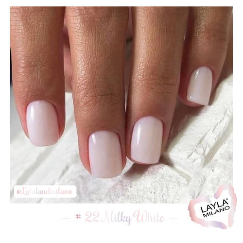 לק ג'ל לילה מילאנו #22 Milky White