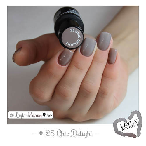 לק ג'ל לילה מילאנו #25 Chic Delight