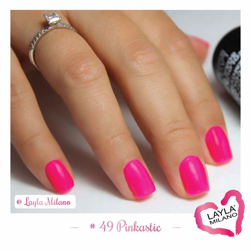 לק ג'ל לילה מילאנו #49 Pinkastic