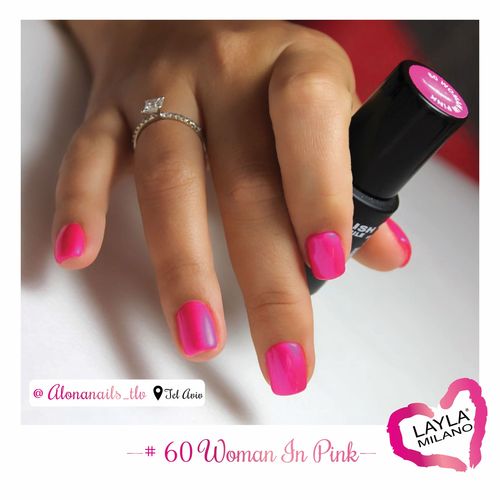 לק ג'ל לילה מילאנו #60 Woman In Pink