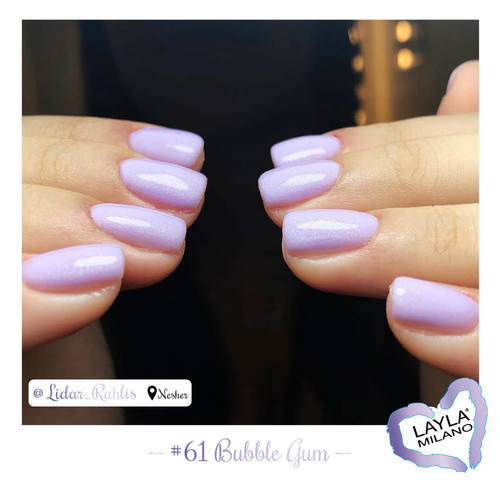 לק ג'ל לילה מילאנו #61 Bubble Gum