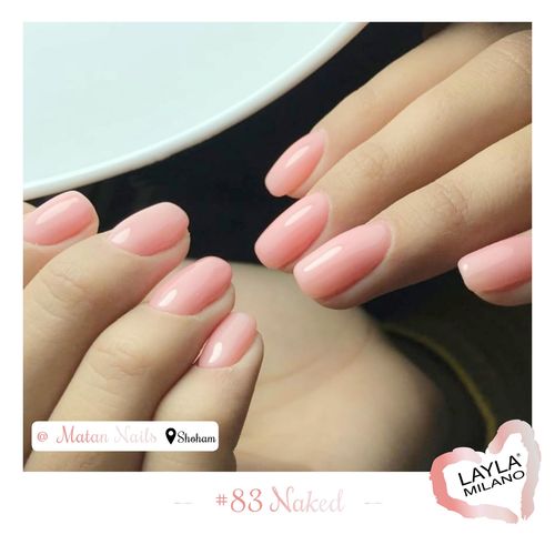 לק ג'ל לילה מילאנו #83 Naked