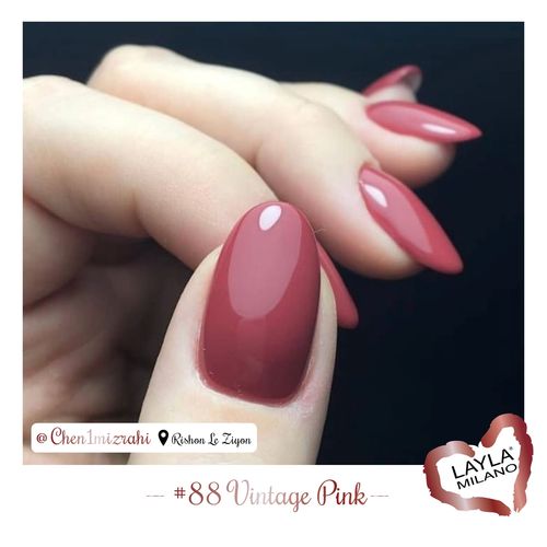לק ג'ל לילה מילאנו #88 Vintage Pink