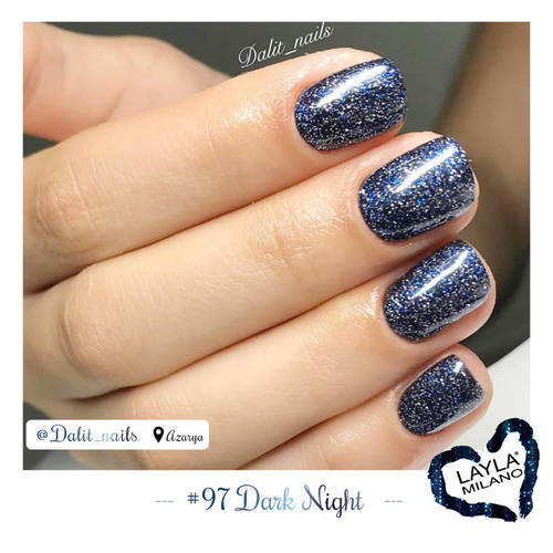 לק ג'ל לילה מילאנו #97 Dark Night
