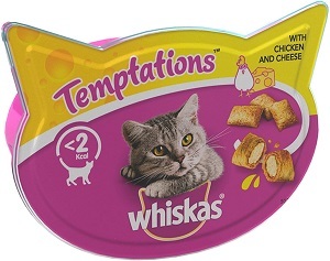 וויסקס כריות עוף וגבינה 60 גרם Whiskas