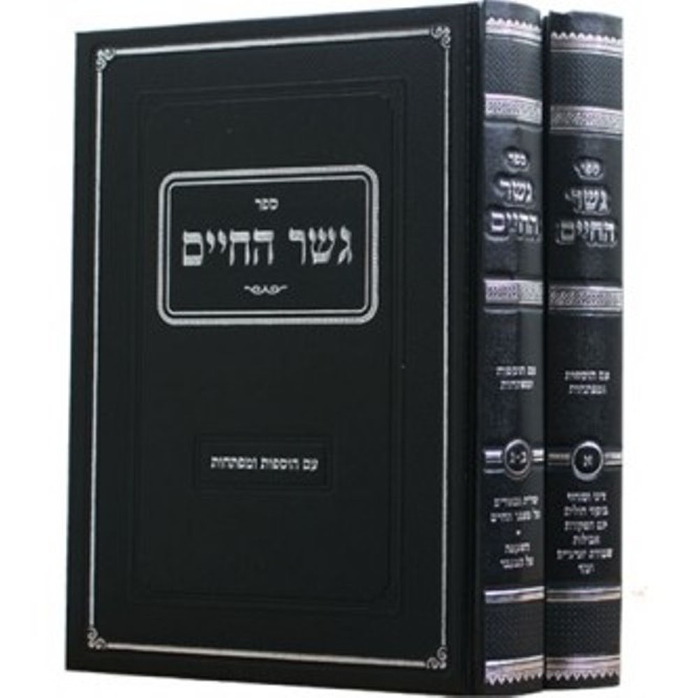 גשר החיים - הרב יחיאל מיכל טוקצינסקי (2 כרכים)