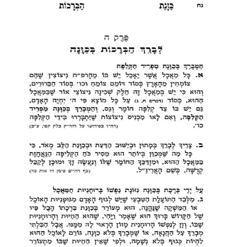 כוונת הברכות – מעלת המאה ברכות - מתוק מדבש