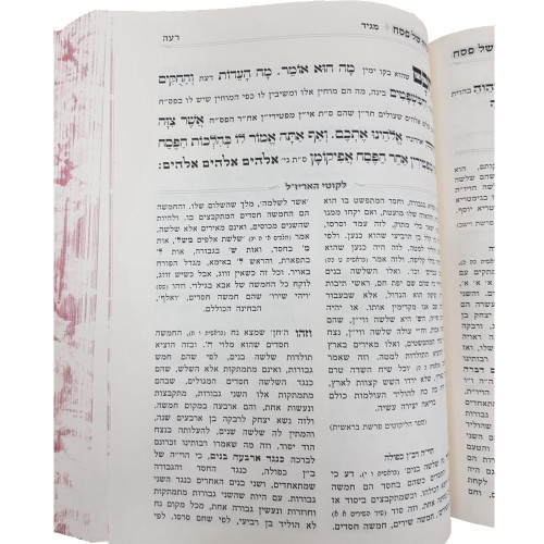 הגדה של פסח האר''י ז''ל עם כוונות הרש