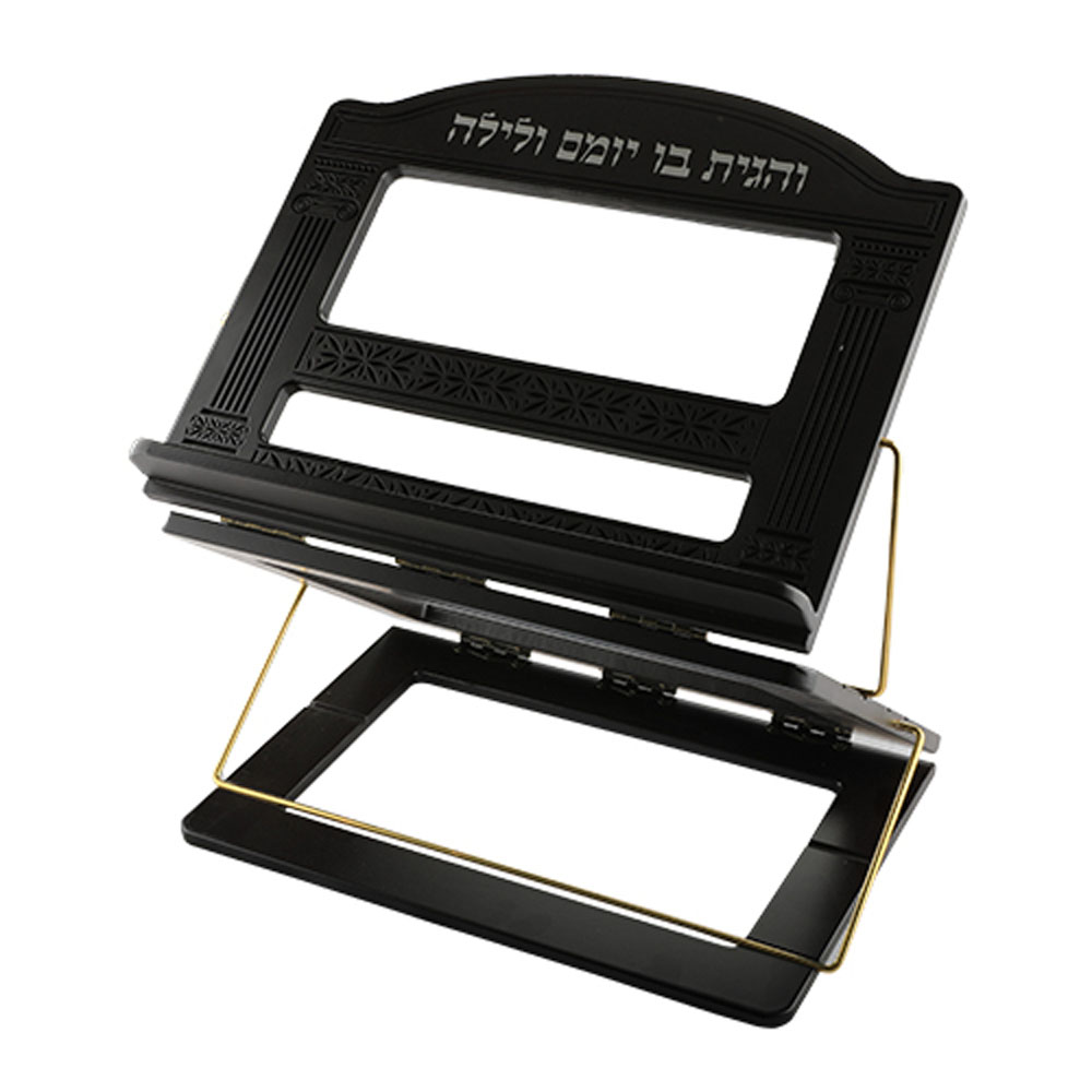 סטנדר עץ מהגוני "3 קומות שער וילנה"