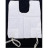 ציצית בד לבנה לילדים מידה 4