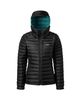 מעיל פוך  לנשים RAB - Microlight Alpine Down Black