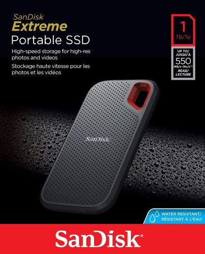 כונן SSD חיצוני SanDisk SANDISK EXTREME SSD SDSSDE61-500G 500GB סנדיסק
