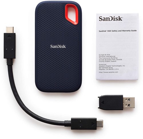 כונן SSD חיצוני SanDisk SANDISK EXTREME SSD SDSSDE60-2T00 2TB סנדיסק