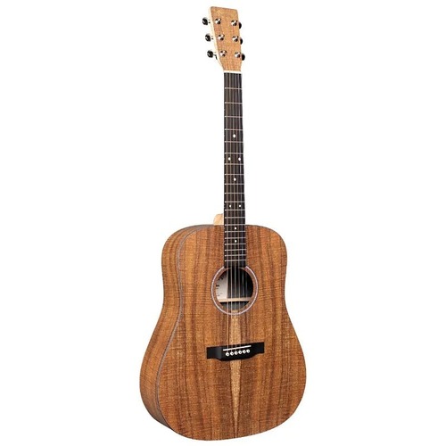 גיטרה אקוסטית מוגברת + נרתיק MARTIN DX1E-01 Koa-pattern