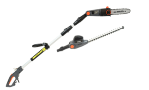 סט גוזם גדרּ +  ומסור שרשרת טלסקופי  "10 חשמלי HUNTER 750W  103000-003