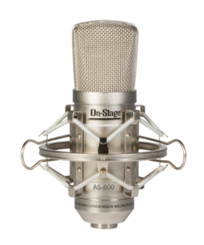 מיקרופון קונדנסר לאולפן On Stage AS800 FET