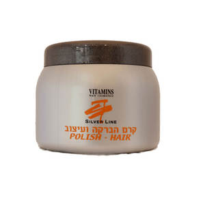 קרם הברקה לשיער יבש ויטמינס 500 מ"ל