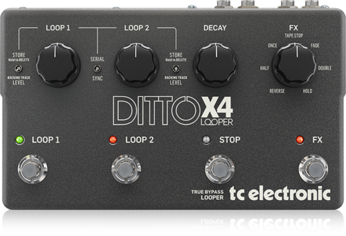 פדאל לופר לגיטרה TC Electronic Ditto X4 Looper
